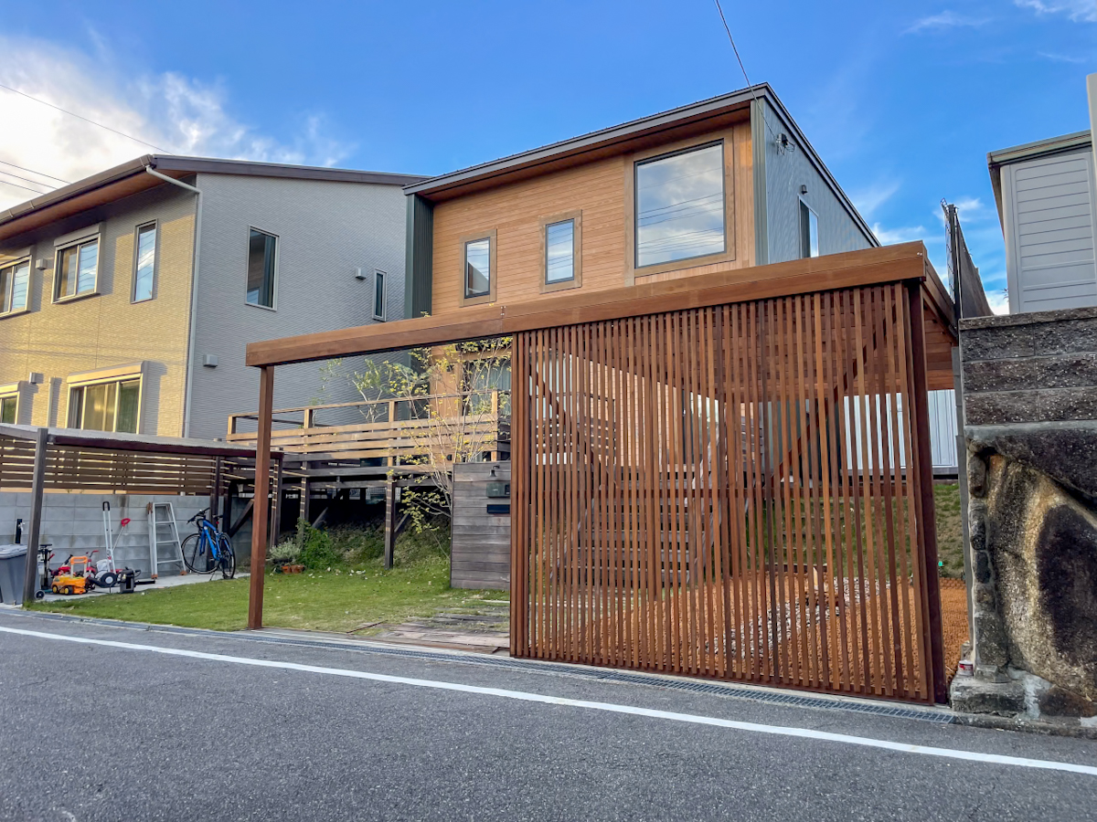 カーポートゲート