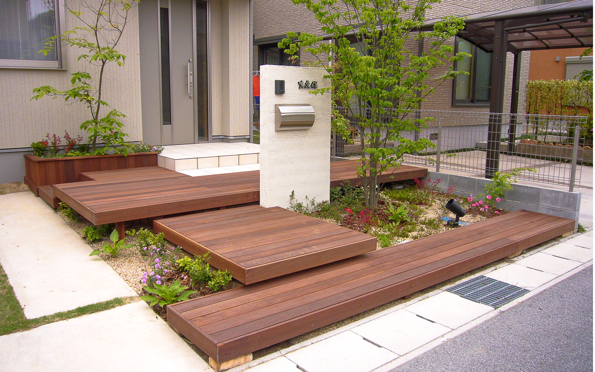 素晴らしい空間お庭のカタチ